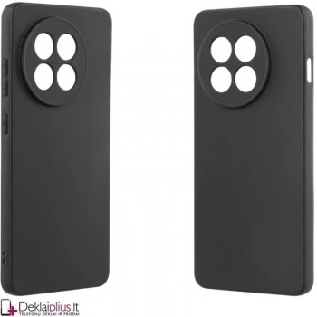 Silikoninis ploniausias dėklas su kameros apsauga - juodas (Oneplus 13R) Silikoninis ploniausias dėklas su kameros apsauga - juodas (Oneplus 13R)